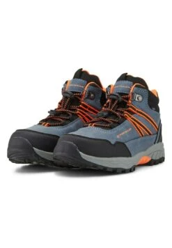 Tom Tailor Licence Trekking Mit Applikationen - Sneakers Laag - Jeans/Neon Orange