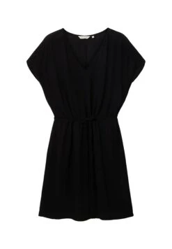Tom Tailor Mit Kordelzug - Jurk - Deep Black -Tom Tailor 9b7a7a4b8eaf43948345f3a8134e7faa