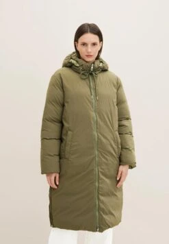 Tom Tailor Puffer Mit Kapuze - Winterjas - Tree Moss Green -Tom Tailor 9db0476b94534e7087919437f6485502