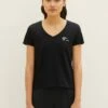 TOM TAILOR Denim T-Shirt Basic - Deep Black