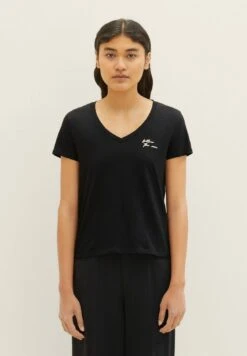 TOM TAILOR Denim T-Shirt Basic - Deep Black