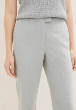 Tom Tailor Klassische Bundfalten - Chino - Concrete Grey Melange -Tom Tailor 9e57b4044c954d9485889094dcd285ba
