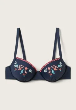 Tom Tailor Mit Blumenmuster - Bikinitop - Dress Blue -Tom Tailor 9ebfb497993a4d3580a4e21e1f36af46