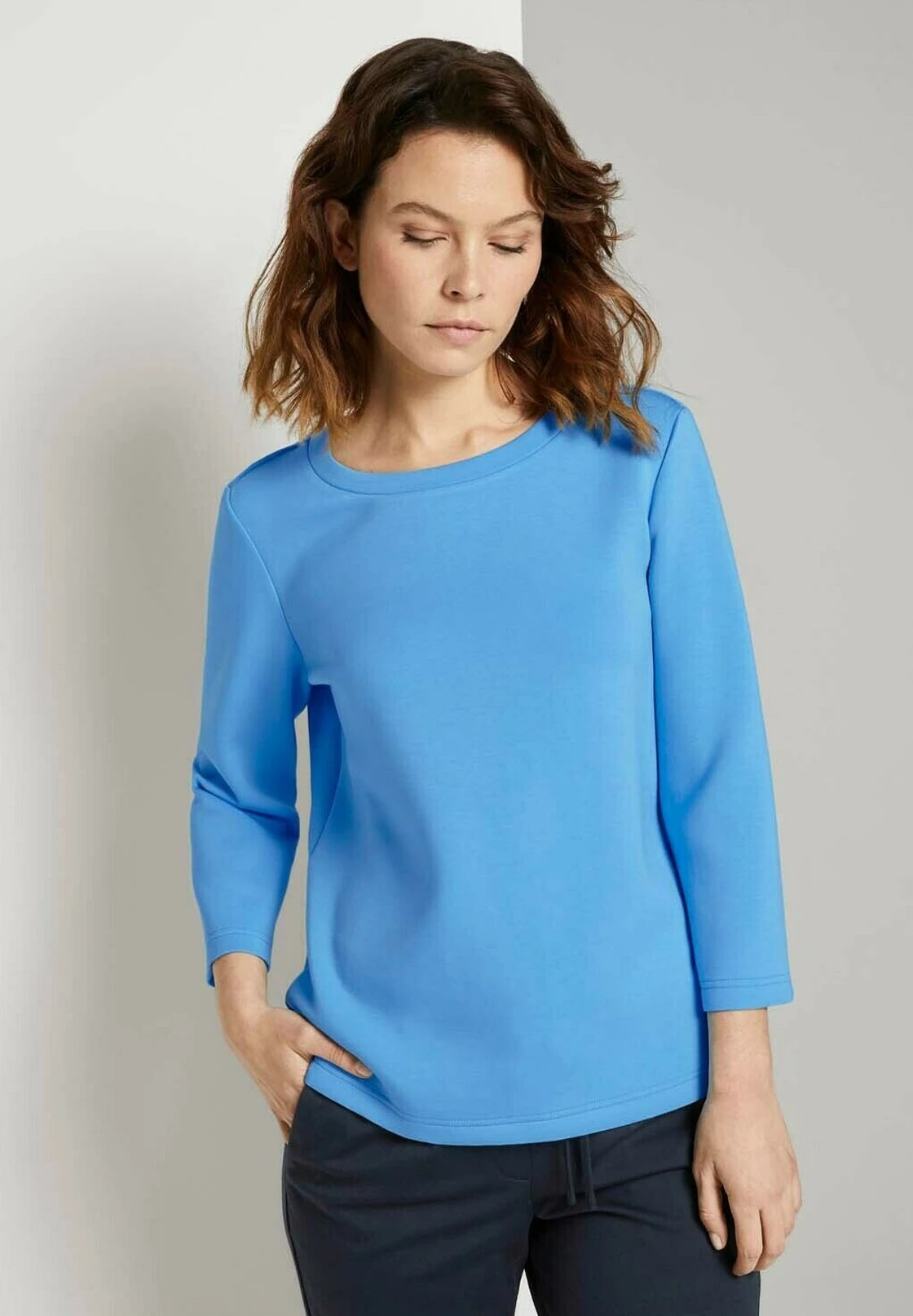 Tom Tailor Sweater - Clear Light Blue 1 Tom Tailor Sweater - Clear Light Blue