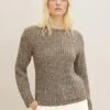 Tom Tailor Trui - Tarmac Khaki Melange