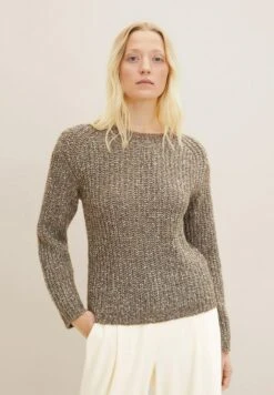 Tom Tailor Trui - Tarmac Khaki Melange