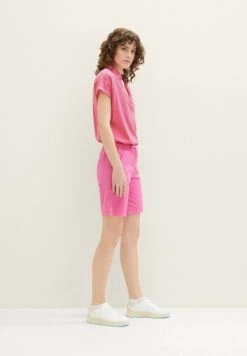 Tom Tailor Bermuda - Shorts - Nouveau Pink -Tom Tailor a06ac254f0bf42d99b4c7b4fe62509fd