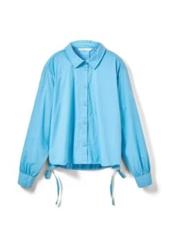 TOM TAILOR Denim Mit Ballonärmeln - Overhemdblouse - Rainy Sky Blue -Tom Tailor a0d33774013c4569b4b6356fb0dae263