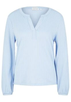 Tom Tailor Stripe - Blouse - Dreamy Blue White Thin Stripe -Tom Tailor a0fc56d728fd407eaf35f98927f03f76