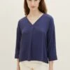 Tom Tailor Blouse - Atlantic Ocean Blue