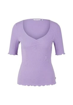 TOM TAILOR Denim V Neck - T-Shirt Basic - Digital Purple -Tom Tailor a1fb1baa03044963a261db6e773213e7