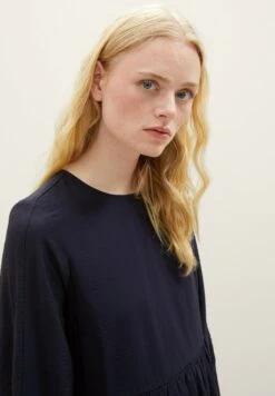 TOM TAILOR Denim Mini Mit Schnürdetails - Jurk - Sky Captain Blue -Tom Tailor a241ad3a05284a4288d1077774ed16bf