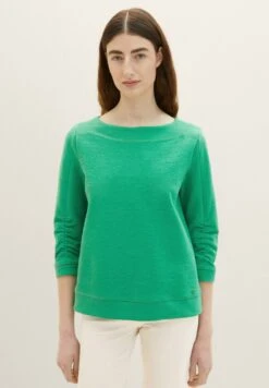 Tom Tailor Mit Struktur - Sweater - Vivid Leaf Green