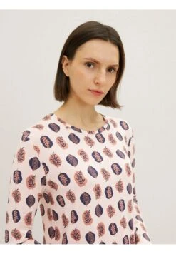 Tom Tailor Gemustertes - Nachtjapon - Red-Medium Allover -Tom Tailor a4e302f469f948279216f1584c7f536e