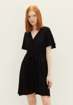 TOM TAILOR Denim Blousejurk - Deep Black