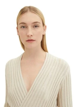 Tom Tailor Structure - Vest - Dusty Beige -Tom Tailor a5a8488a470b4137be9a2030b21ed48d