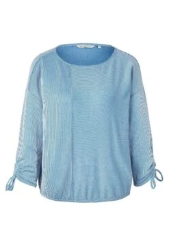 TOM TAILOR Denim Gestreiftes - Longsleeve - Small Mid Blue White Stripe -Tom Tailor a8a0aa790e5c46d4b7908186e212e679