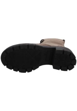 Tom Tailor Enkellaarsjes Met Plateauzool - Taupe -Tom Tailor ab152422973f45efac4ec848b73a39a6