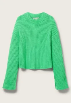 TOM TAILOR Denim Mit Rund - Trui - Strong Green -Tom Tailor ab2069504fd144158e6d87e2d2a67b78