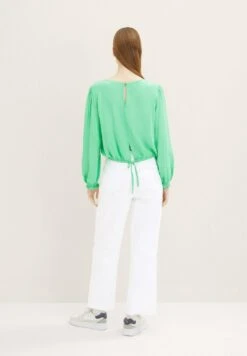 TOM TAILOR Denim Mit Rückenschlitz - Blouse - Strong Green -Tom Tailor aed7940bb48743118ed149ddb4968a10