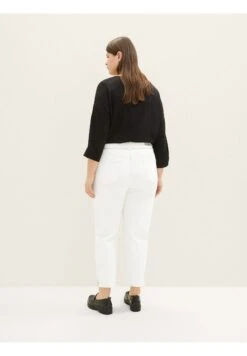 Tom Tailor Plus - Cropped Barrel - Slim Fit Jeans - Whisper White -Tom Tailor aef4a448a3bb473993ed9b797db4c75b