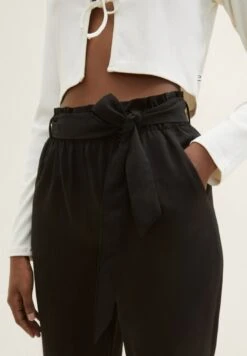 TOM TAILOR Denim Tapered Relaxed - Broek - Deep Black -Tom Tailor af80882378a94c87bdf1daa46e8463f7