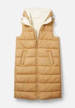 Tom Tailor Mit Kapuze - Bodywarmer - Soft Light Camel -Tom Tailor b05c7cd085484c00a72aa2a7ceffcf0a