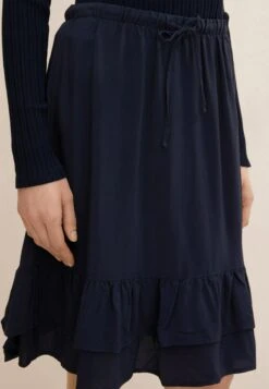 Tom Tailor Mit Volantsâ  - A-Lijn Rok - Sky Captain Blue