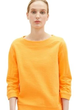 Tom Tailor Mit Struktur - Sweater - Bright Mango Orange -Tom Tailor b5d32b43ed9e45909324ae650dbdb4b1