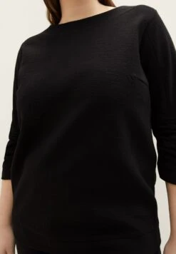 Tom Tailor Plus Strukturiertes- Sweater - Deep Black -Tom Tailor b64b7926fb73498e88b1bd12f1a1a9fc