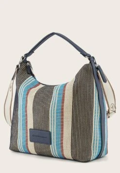 Tom Tailor Mit Streifenmuster - Handtas - Mixed Blue -Tom Tailor b98526b8c9f142f29d43832f99d72bca