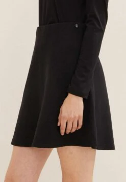 Tom Tailor Ottoman - A-Lijn Rok - Deep Black -Tom Tailor b98b8a4e675e4c698e692c24b71b9dd6