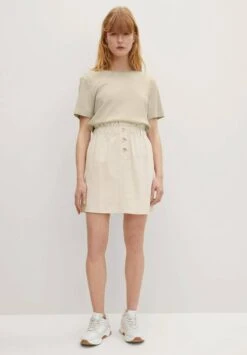 TOM TAILOR Denim A-Lijn Rok - Light Cashew Beige -Tom Tailor bab9b6ce104f4ffea65b41ebb380d451