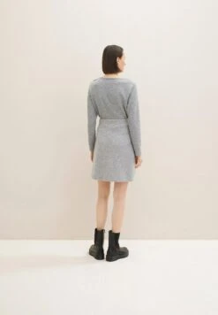 Tom Tailor A-Lijn Rok - Concrete Grey Melange -Tom Tailor bba4af29632b4613b789c6ac07c84a26