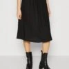 Tom Tailor Skirt Midi - A-Lijn Rok - Deep Black