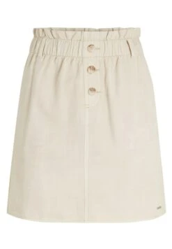TOM TAILOR Denim A-Lijn Rok - Light Cashew Beige -Tom Tailor bd3ab0676f9e4b2a93be88bd86f59676
