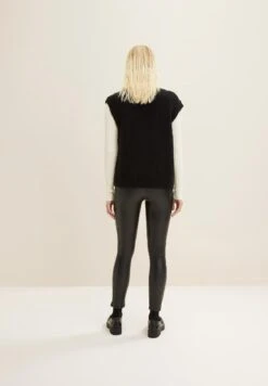 Tom Tailor Legging - Deep Black -Tom Tailor bdf5aa644307420eb3b798a963390cb7