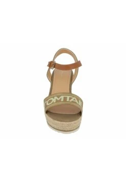 Tom Tailor Sandalen Met Sleehak - Khaki -Tom Tailor be41f4a893a0426caffb85072c150adf