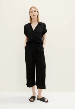 Tom Tailor OverallsMit Gürtel - Jumpsuit - Deep Black