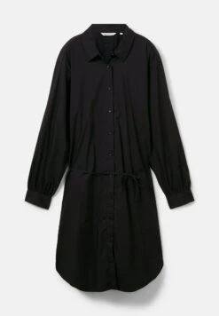 TOM TAILOR Denim Mit Ballonärmel - Blousejurk - Deep Black -Tom Tailor c24a2a05409848ac91712b961db3cb89
