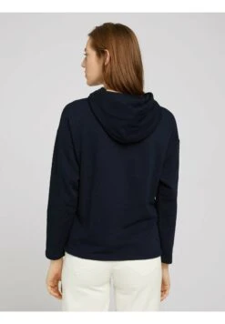 Tom Tailor Hoodie - Dark Blue -Tom Tailor c315ad33695e4c8284dc7ab5c0a11c6f