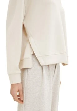 Tom Tailor With Zippers - Hoodie - Dusty Beige -Tom Tailor c36d0b45737348ff9499eabaf280006b