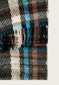 Tom Tailor Accessoire Mit Karomuster - Sjaal - Green Large Check -Tom Tailor c3de164a557c4f9081bc8211ca160f89