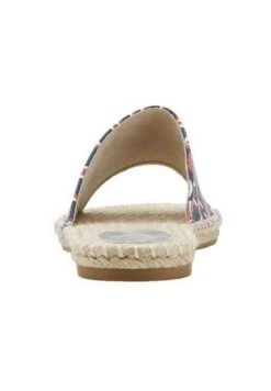 TOM TAILOR Denim Licence Slip On-Mit Logo Print - Muiltjes - Navy White Red -Tom Tailor c44f2e3ddf464519bbb3caf20c27b325