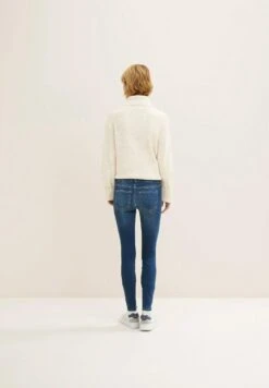 TOM TAILOR Denim Nela - Slim Fit Jeans - Used Dark Stone Blue Denim -Tom Tailor c4dab35ff2c14ed793c60c36f4ec5d5d