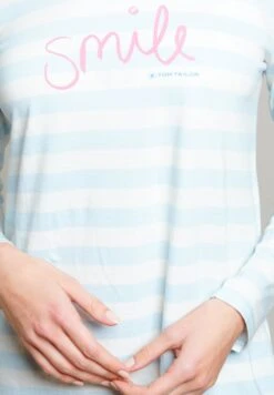 Tom Tailor Nachtjapon - Blau Hellringel 5 Tom Tailor Nachtjapon - Blau Hellringel -Tom Tailor c6a959653fe34776a6df40e91a490ab9