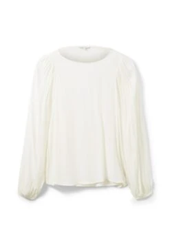 TOM TAILOR Denim Mit Ballonärmeln - Blouse - Gardenia White -Tom Tailor c78c57c6e4e44961b6ebcdfec2eb5b7f