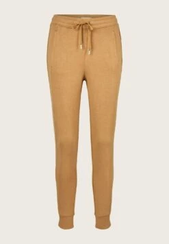 Tom Tailor Mit Rippbündchen - Trainingsbroek - Soft Light Camel -Tom Tailor c7f59b8bbd494a4da809a8f80660fbd9