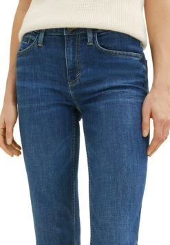 Tom Tailor Alexa- Straight Leg Jeans - Used Dark Stone Blue Denim -Tom Tailor cb105679db6c4117a2e76ef2012a34f9