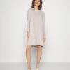 TOM TAILOR Denim Cozy Dress - Jurk - Cloud Grey Melange